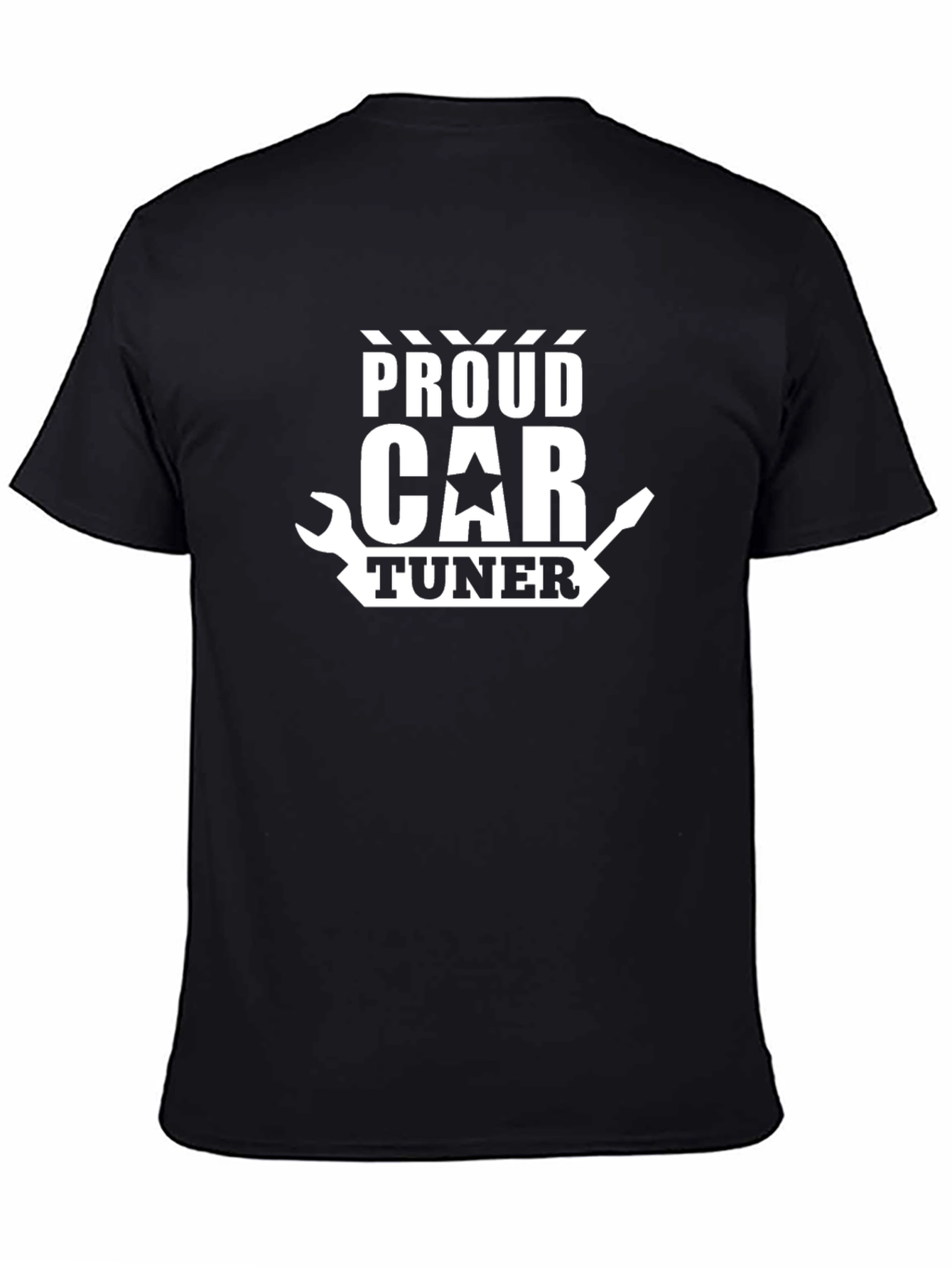 Proud Car Tuner Black T-Shirt