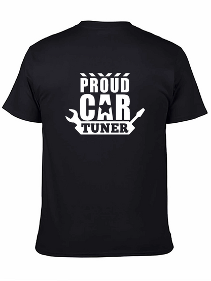 Proud Car Tuner Black T-Shirt