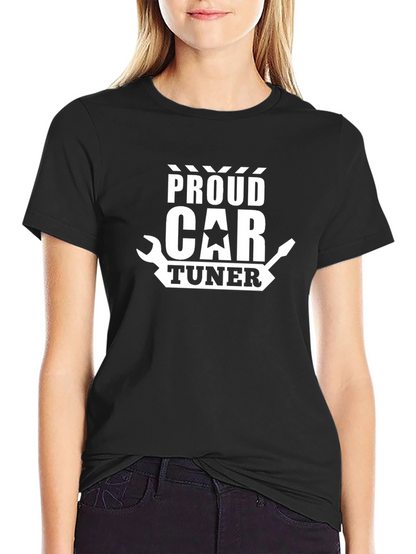 Proud Car Tuner Black T-Shirt