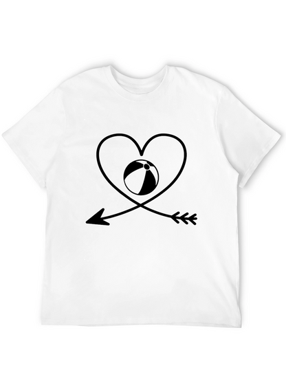 Beach Lover Black Graphic Tee