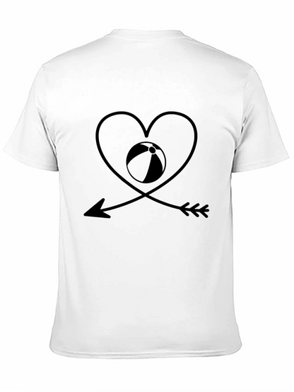 Beach Lover Black Graphic Tee