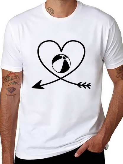 Beach Lover Black Graphic Tee
