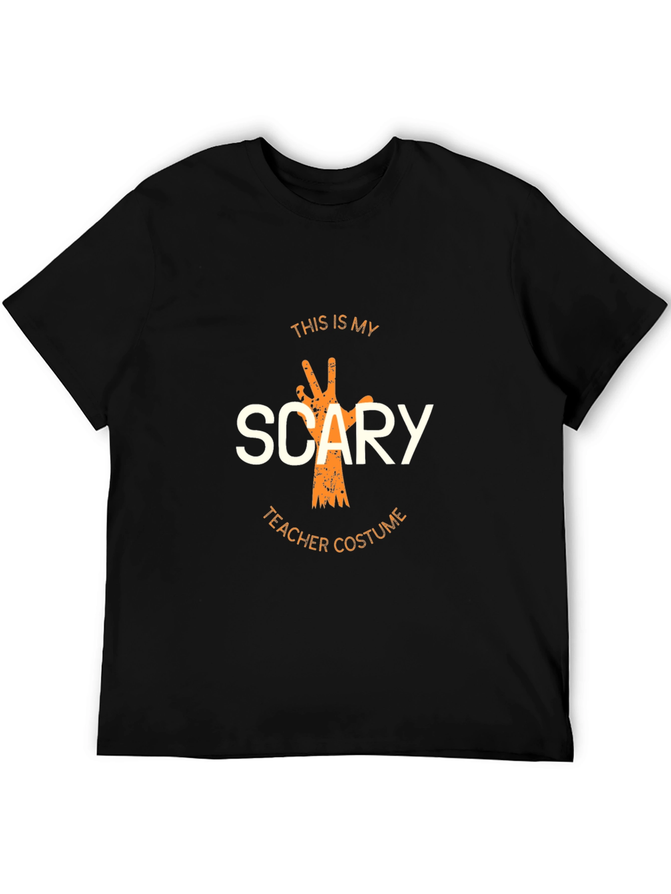 Scary Teacher Costume Graphic T-Shirt