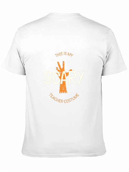 Scary Teacher Costume Graphic T-Shirt