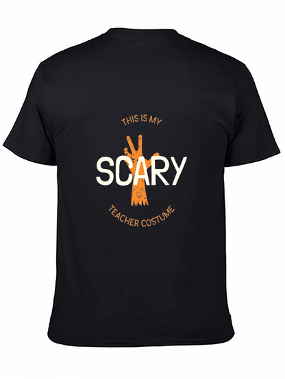 Scary Teacher Costume Graphic T-Shirt