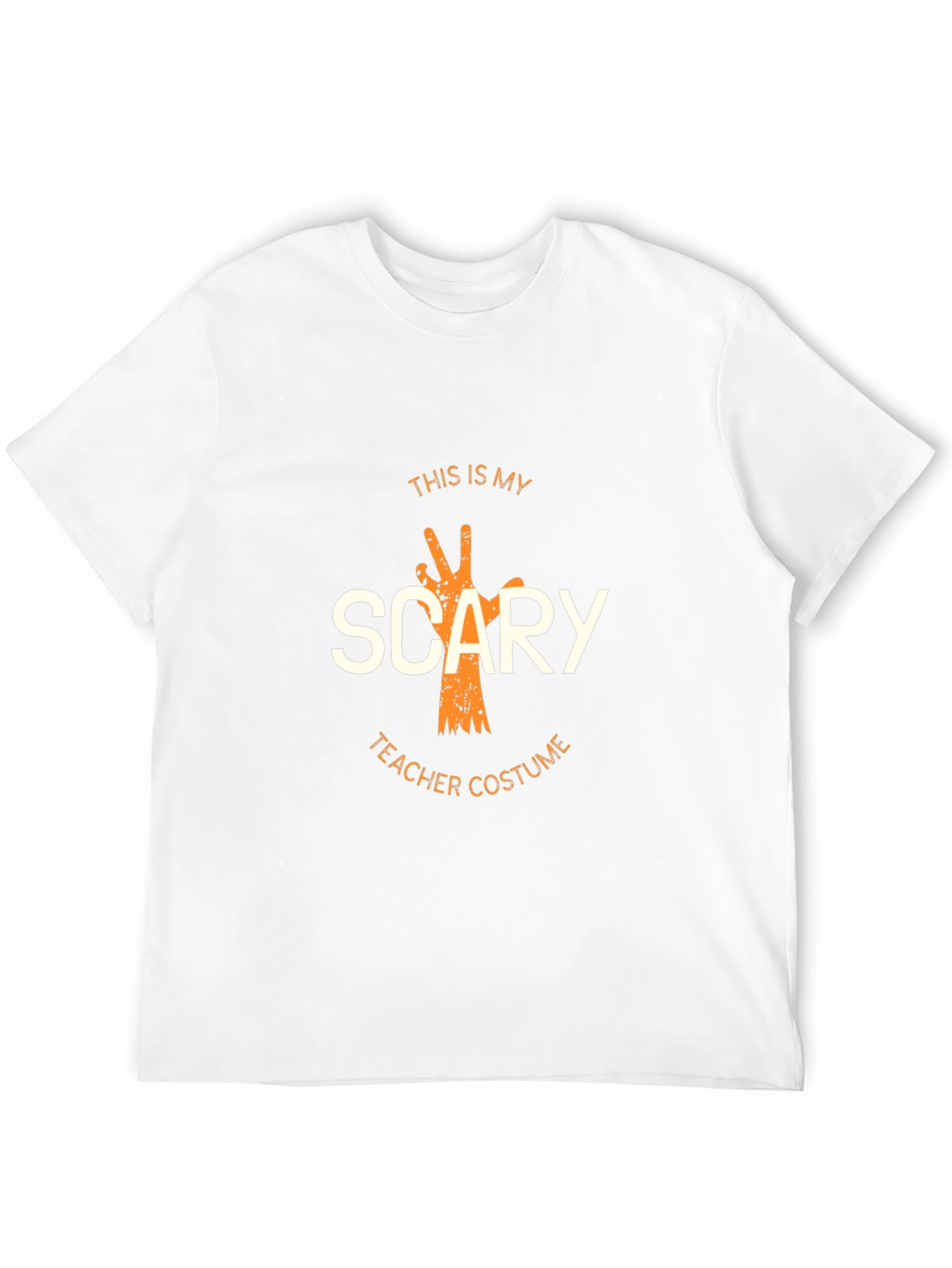 Scary Teacher Costume Graphic T-Shirt