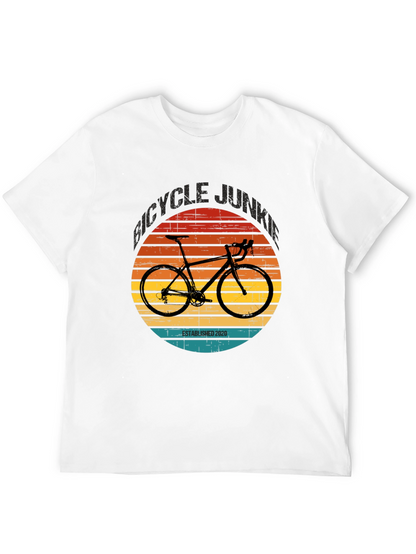 Bicycle Junkie Established 2020 T-Shirt