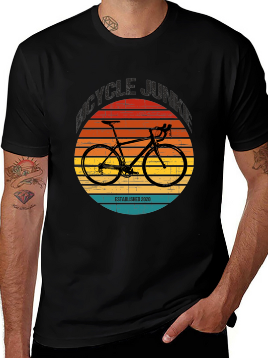 Bicycle Junkie Established 2020 T-Shirt