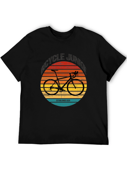 Bicycle Junkie Established 2020 T-Shirt