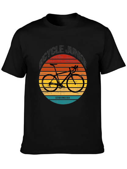 Bicycle Junkie Established 2020 T-Shirt