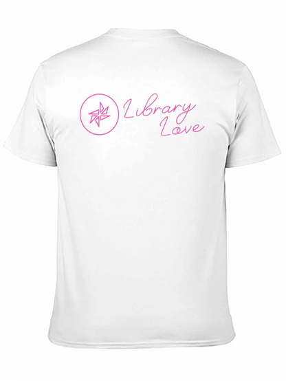 Library Love Graphic Tee - Black Unisex Shirt