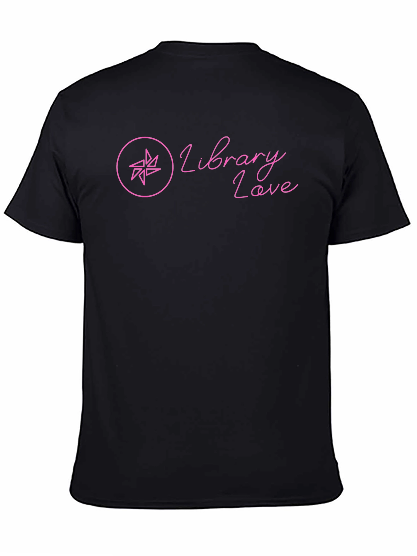 Library Love Graphic Tee - Black Unisex Shirt