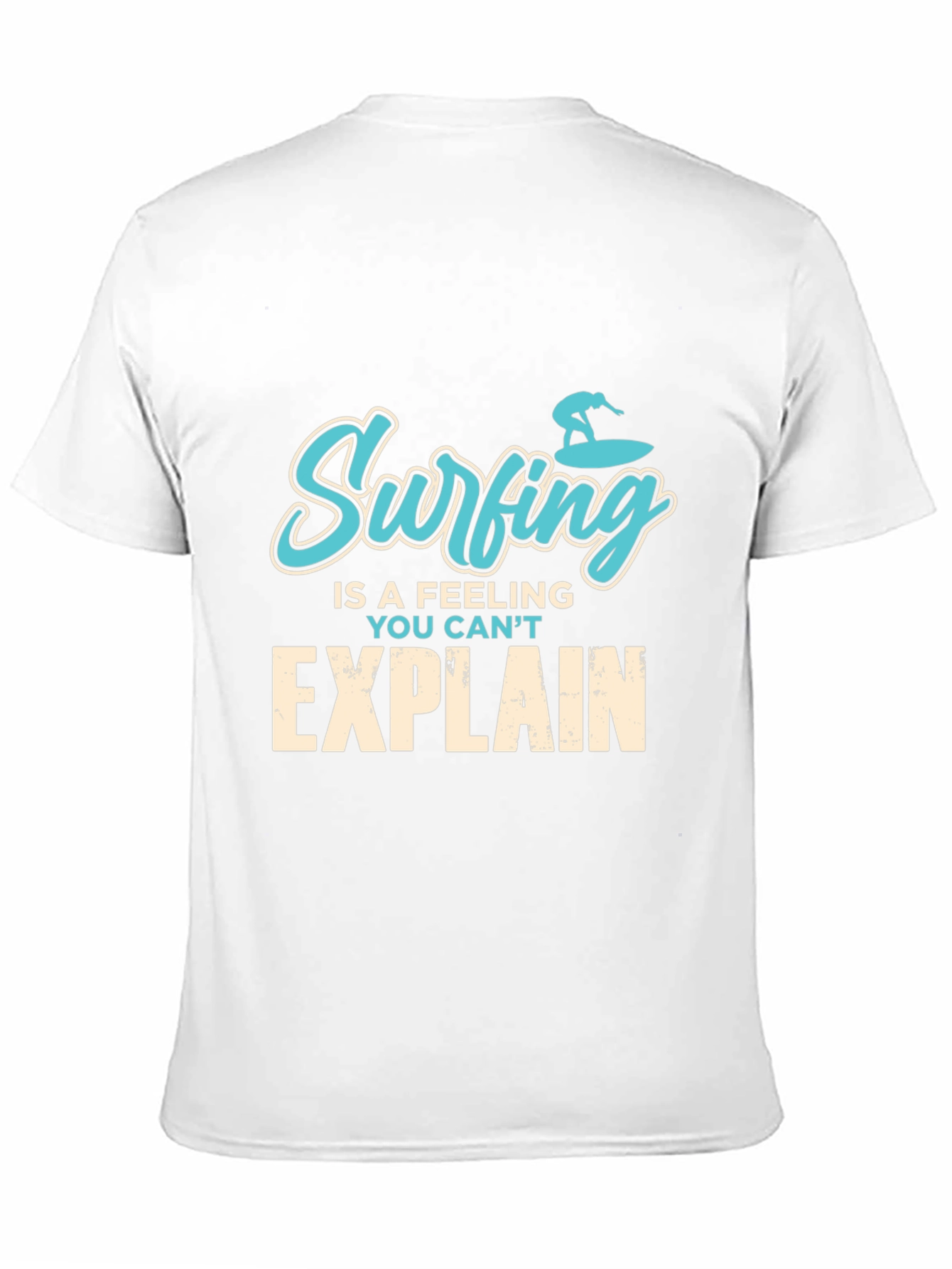 Surfing Feeling Graphic Tee - Mens Black T-Shirt