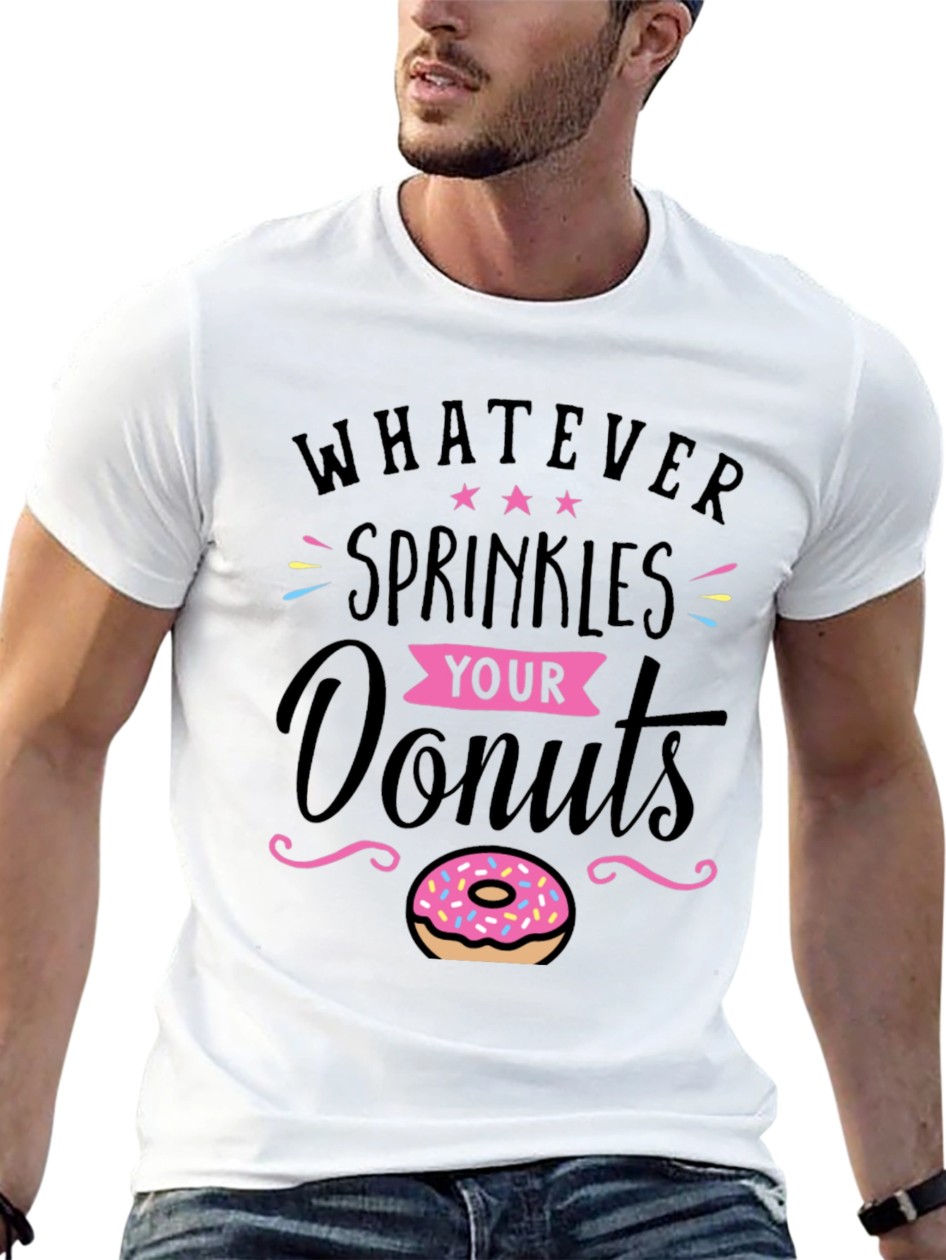 Sprinkles Donuts Graphic T-Shirt