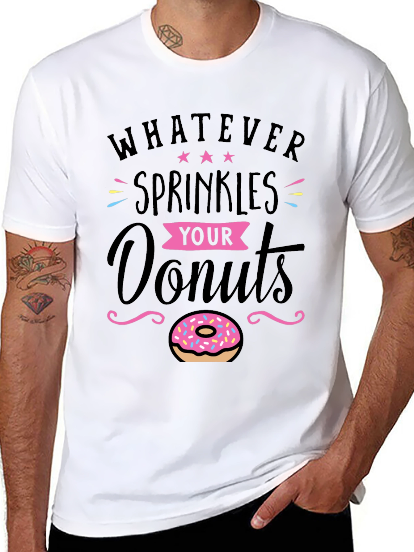 Sprinkles Donuts Graphic T-Shirt