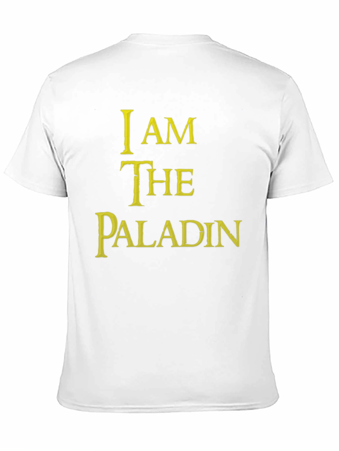 I Am The Paladin T-Shirt - Gaming Fantasy Tee
