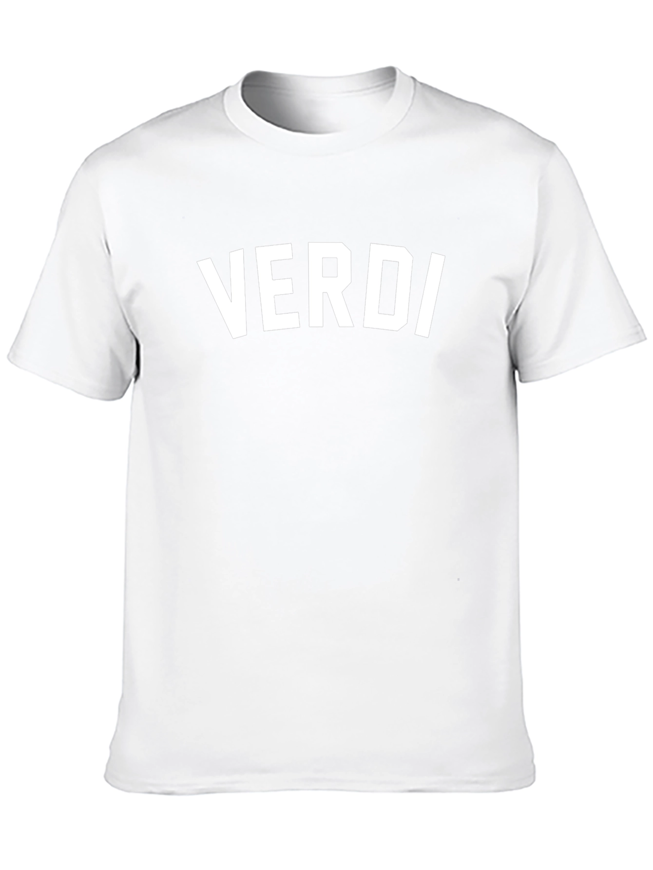 Verdi Graphic Tee - Black Cotton T-Shirt