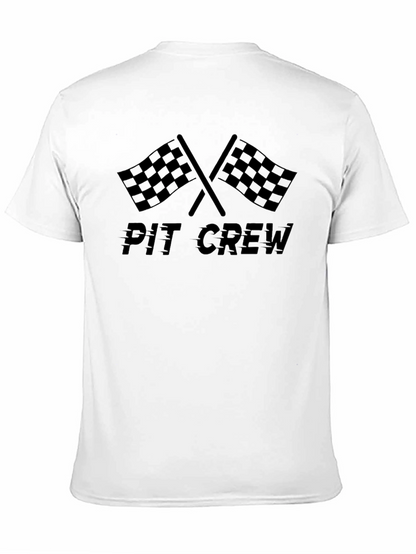 Pit Crew Black Tee - Racing Fan Apparel