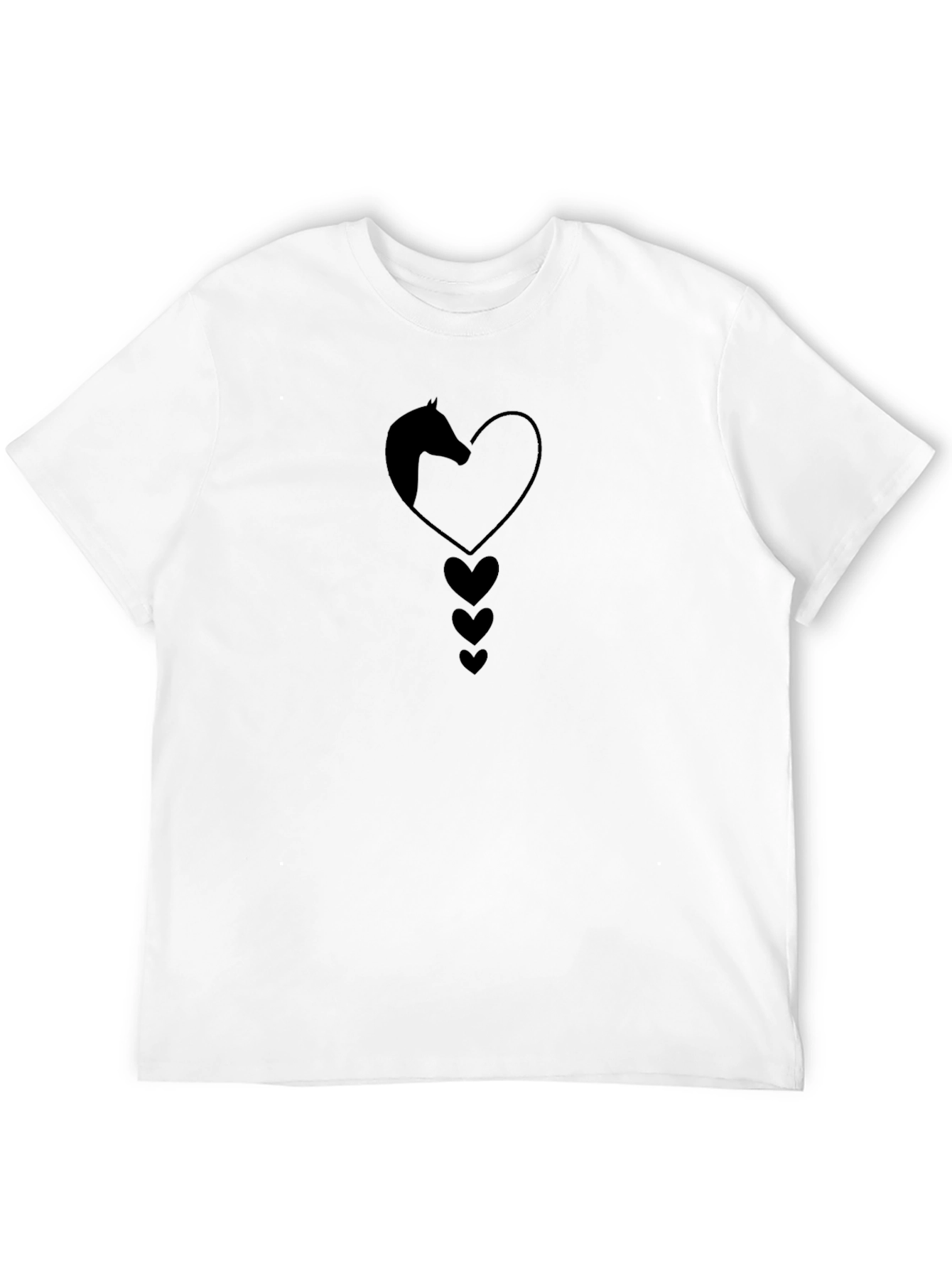 Horse Lover Heart T-Shirt