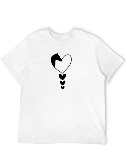 Horse Lover Heart T-Shirt