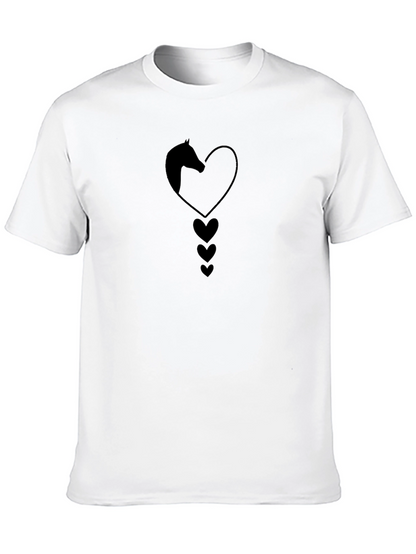 Horse Lover Heart T-Shirt