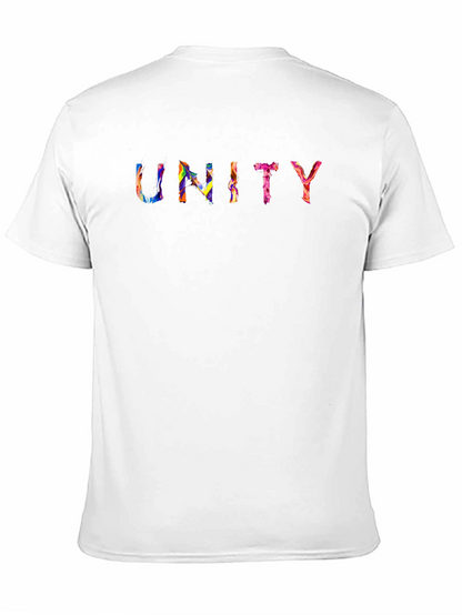 Unity Rainbow Graphic Black T-Shirt