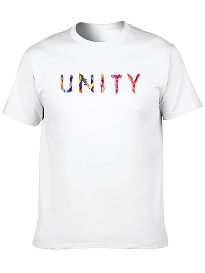 Unity Rainbow Graphic Black T-Shirt