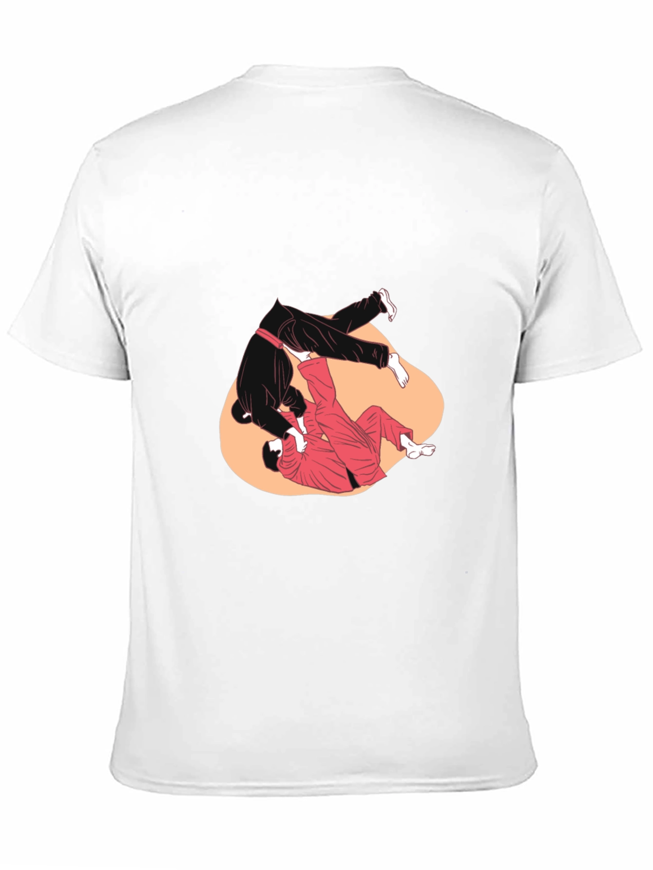 Martial Arts Graphic Tee - Grappling Design