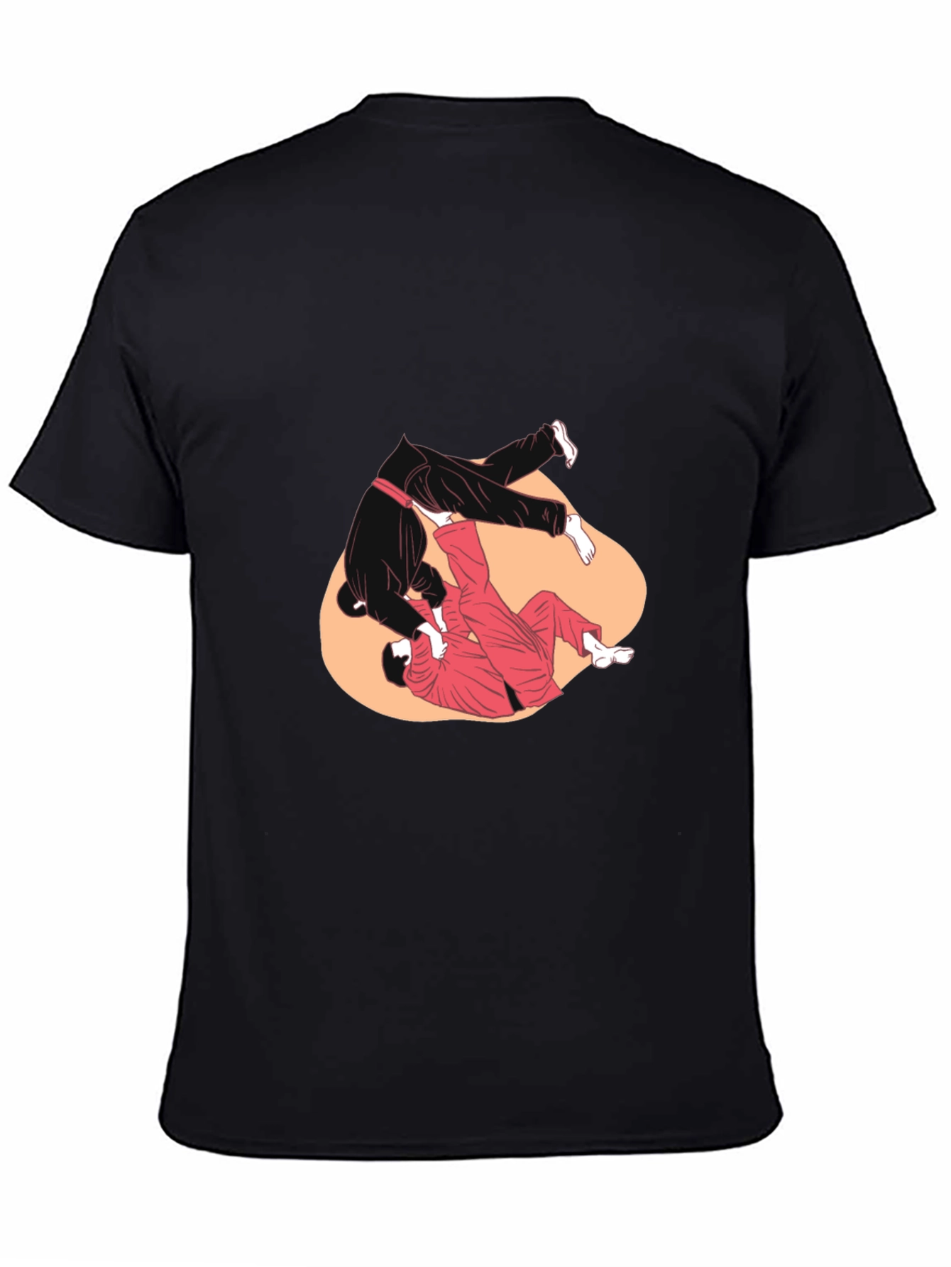 Martial Arts Graphic Tee - Grappling Design