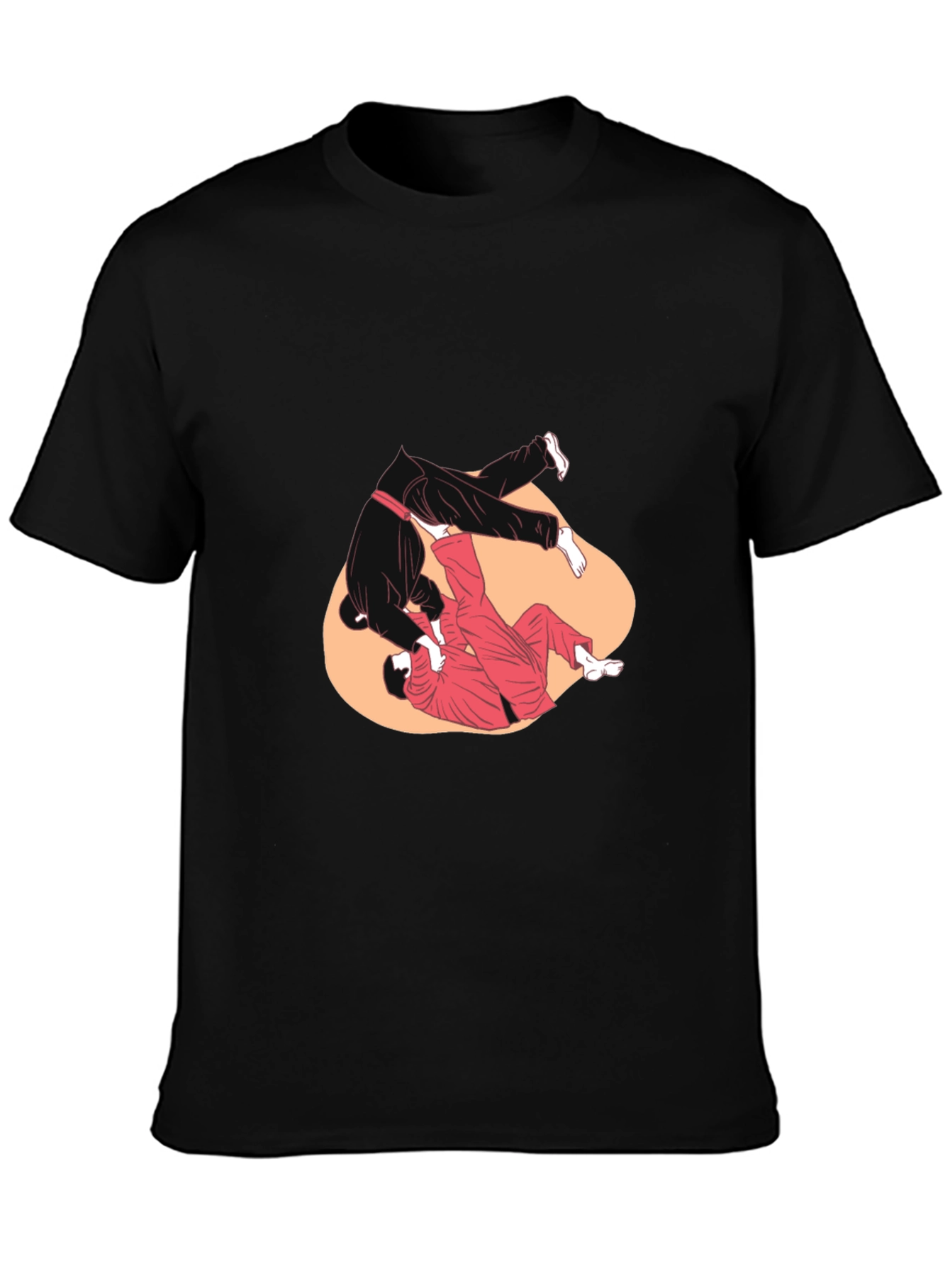 Martial Arts Graphic Tee - Grappling Design
