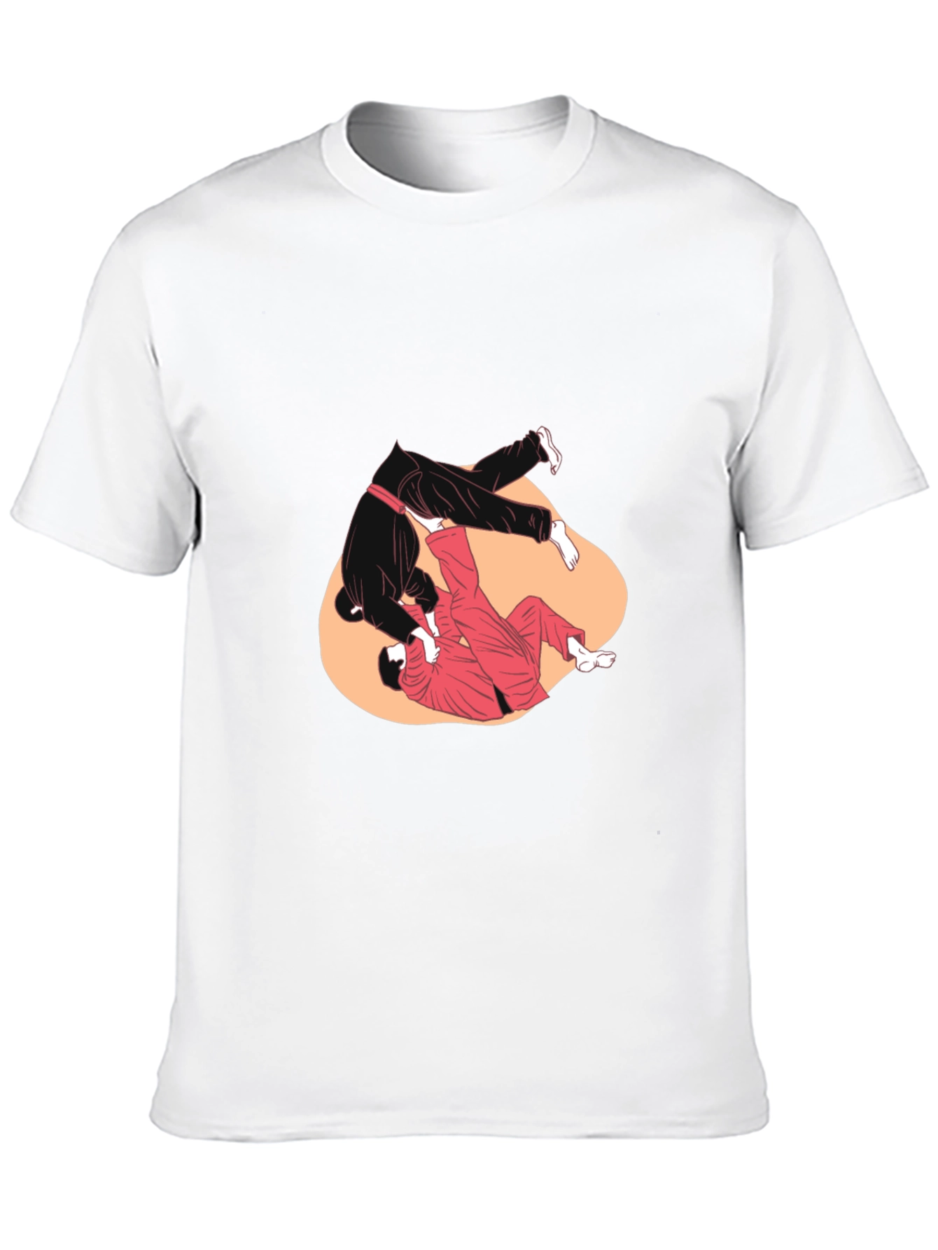 Martial Arts Graphic Tee - Grappling Design