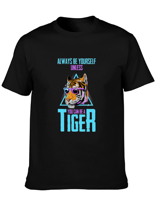 Always Be Yourself Tiger Graphic Tee