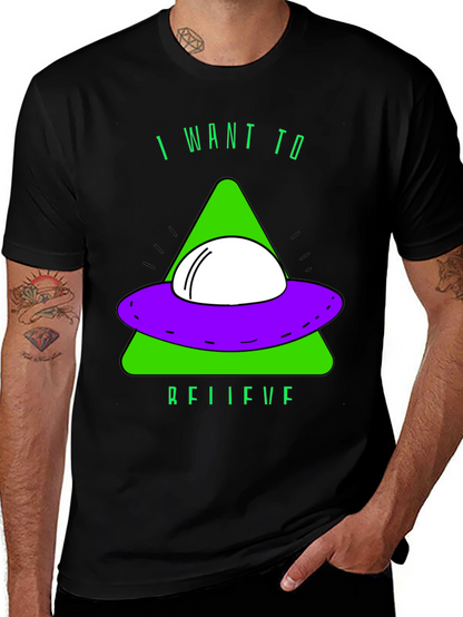 I Want to Believe UFO T-Shirt