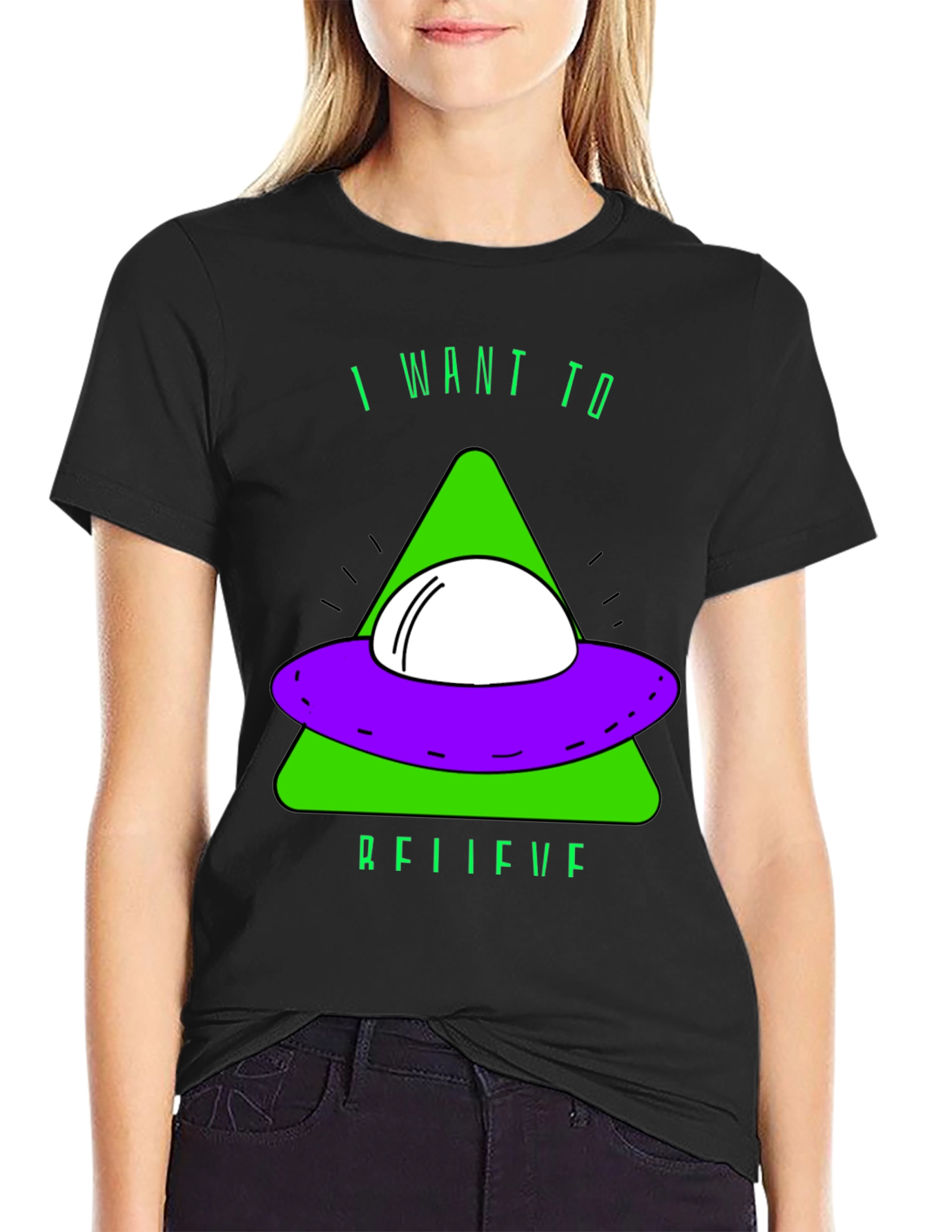 I Want to Believe UFO T-Shirt