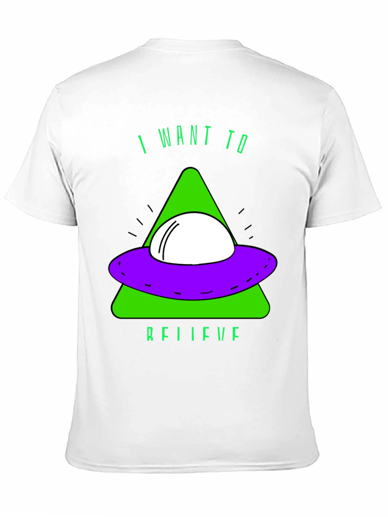 I Want to Believe UFO T-Shirt