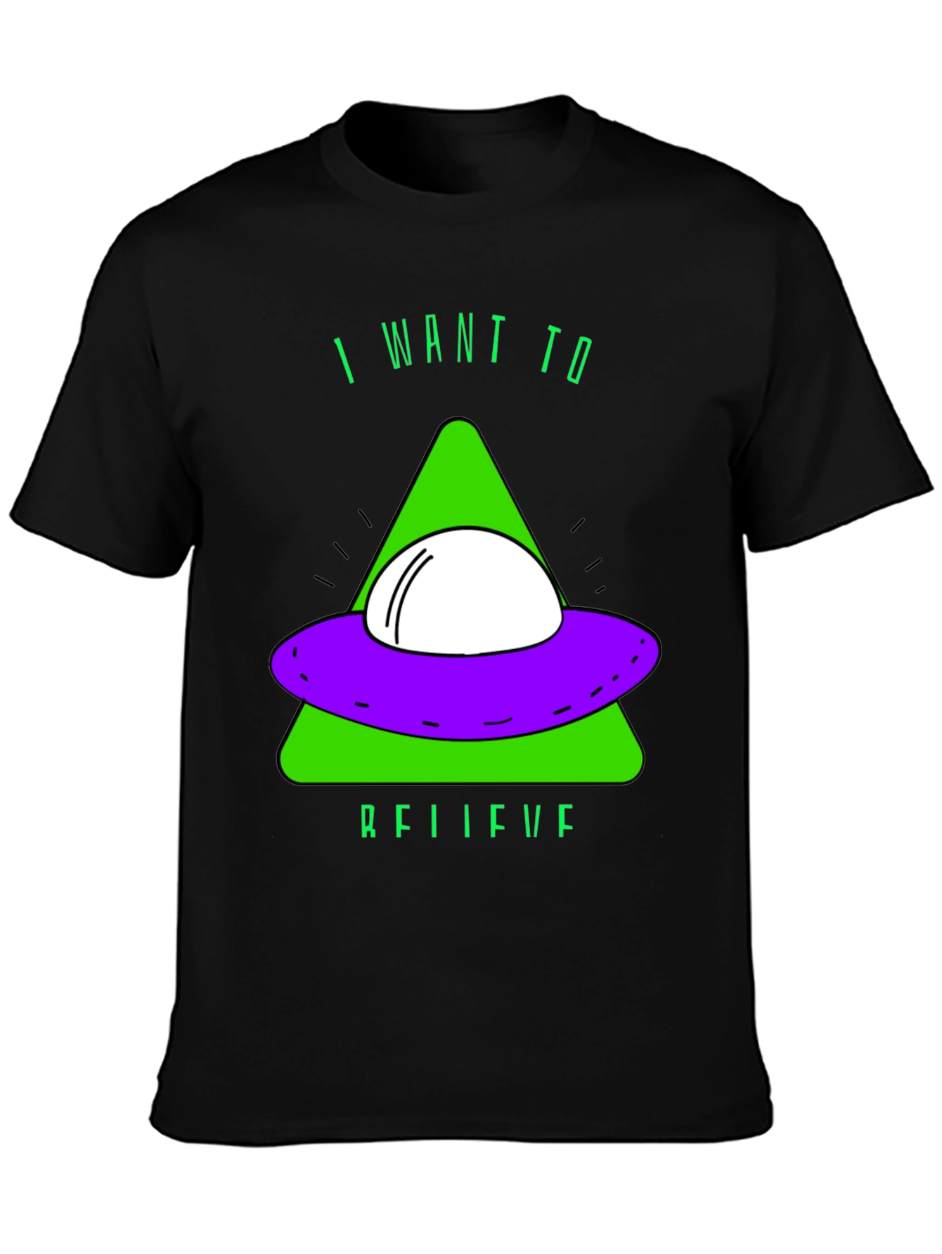 I Want to Believe UFO T-Shirt