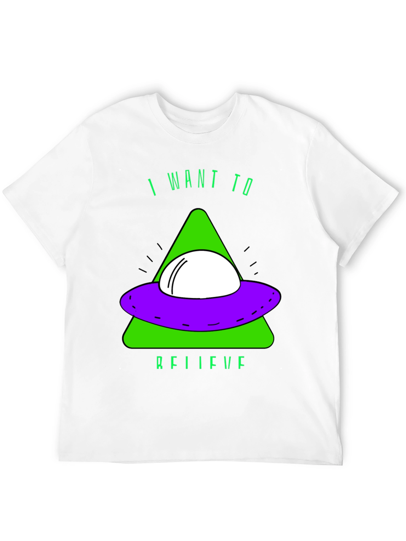 I Want to Believe UFO T-Shirt