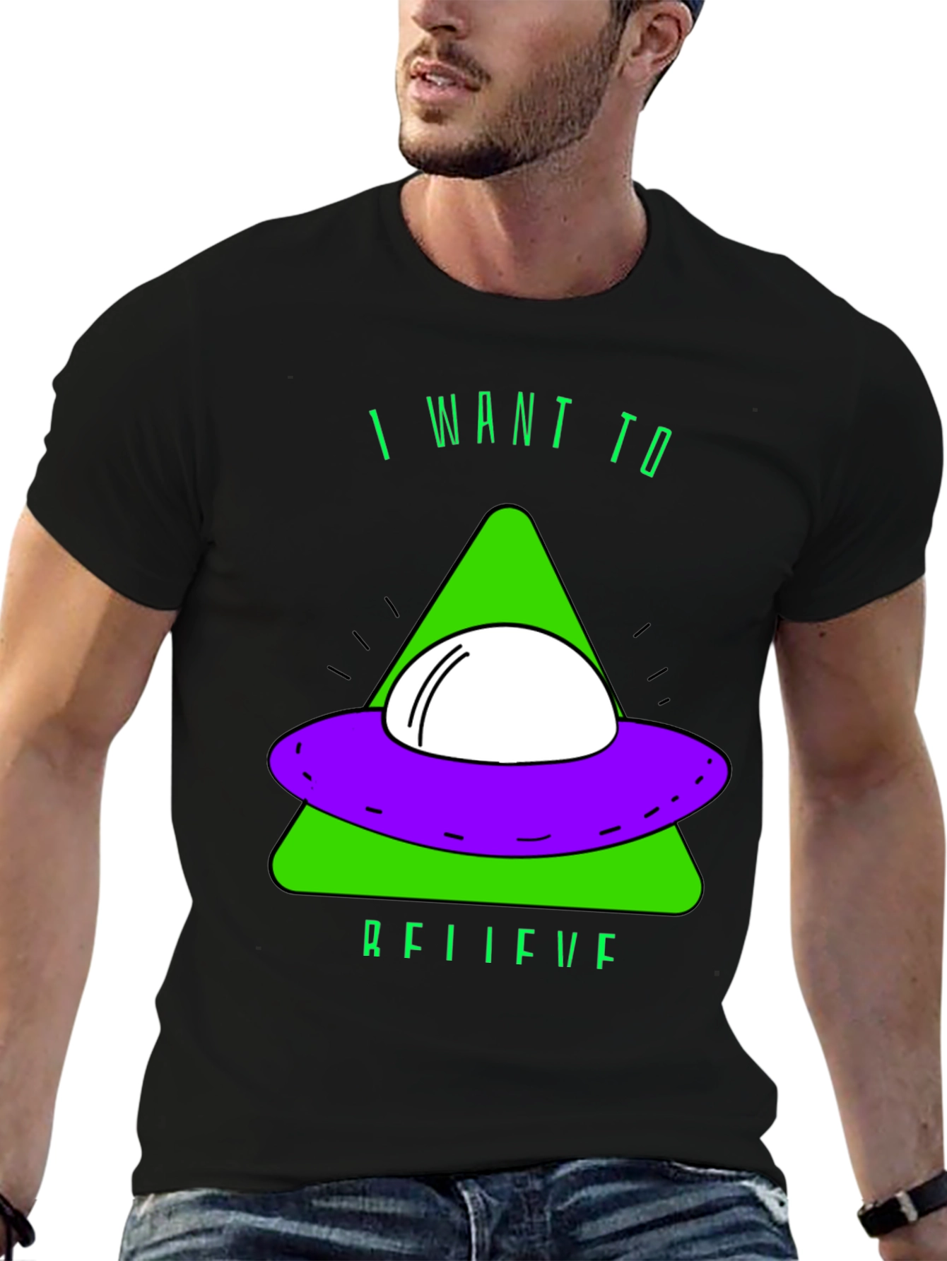 I Want to Believe UFO T-Shirt