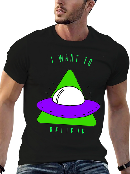 I Want to Believe UFO T-Shirt