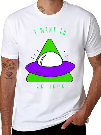 I Want to Believe UFO T-Shirt