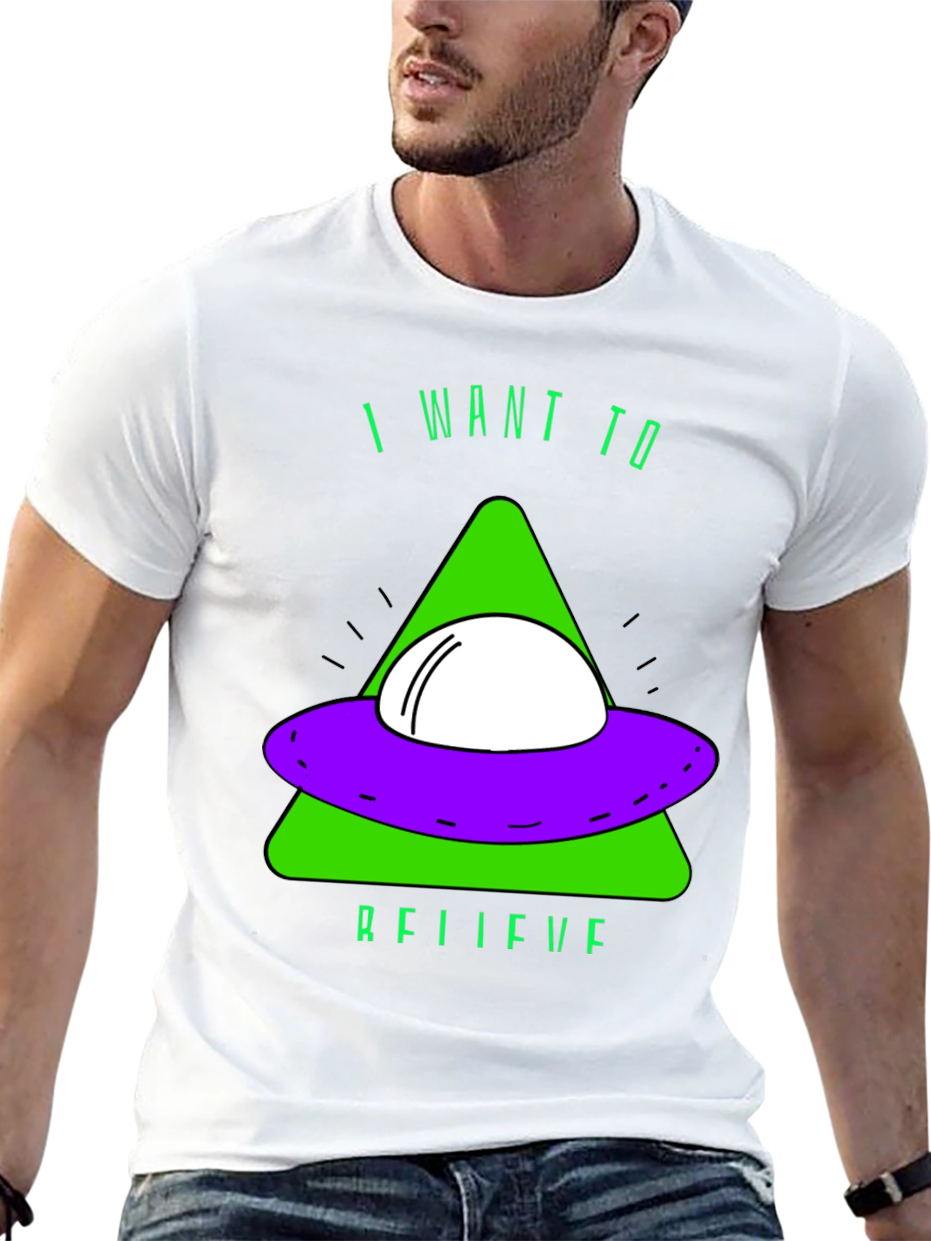 I Want to Believe UFO T-Shirt