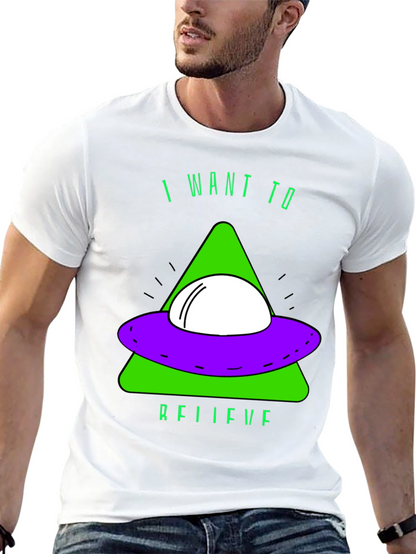 I Want to Believe UFO T-Shirt
