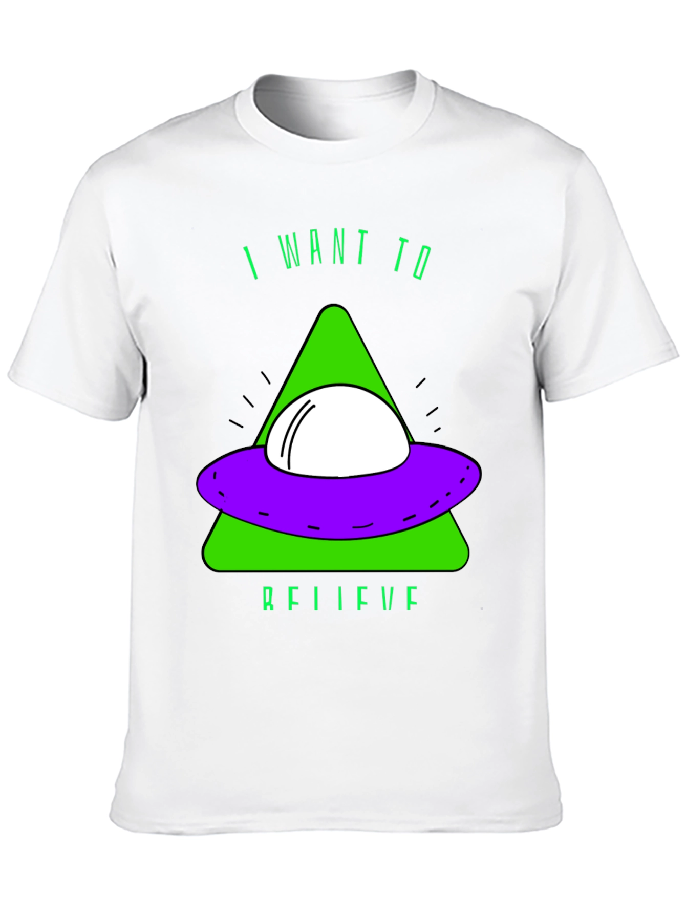 I Want to Believe UFO T-Shirt