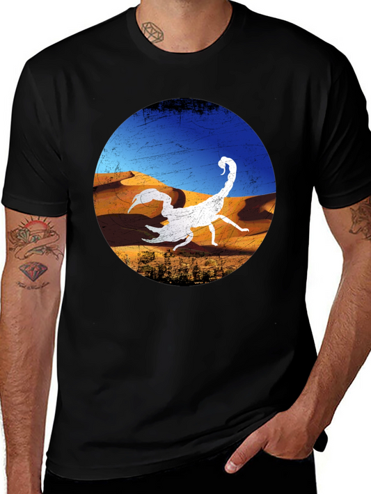 Scorpion Desert Graphic T-Shirt