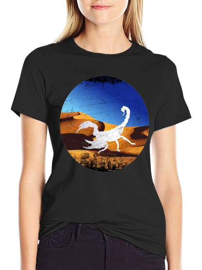 Scorpion Desert Graphic T-Shirt