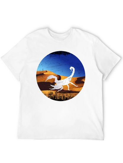 Scorpion Desert Graphic T-Shirt