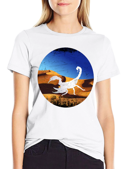 Scorpion Desert Graphic T-Shirt