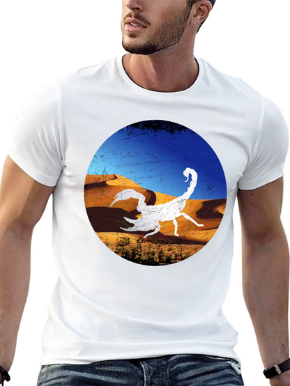 Scorpion Desert Graphic T-Shirt