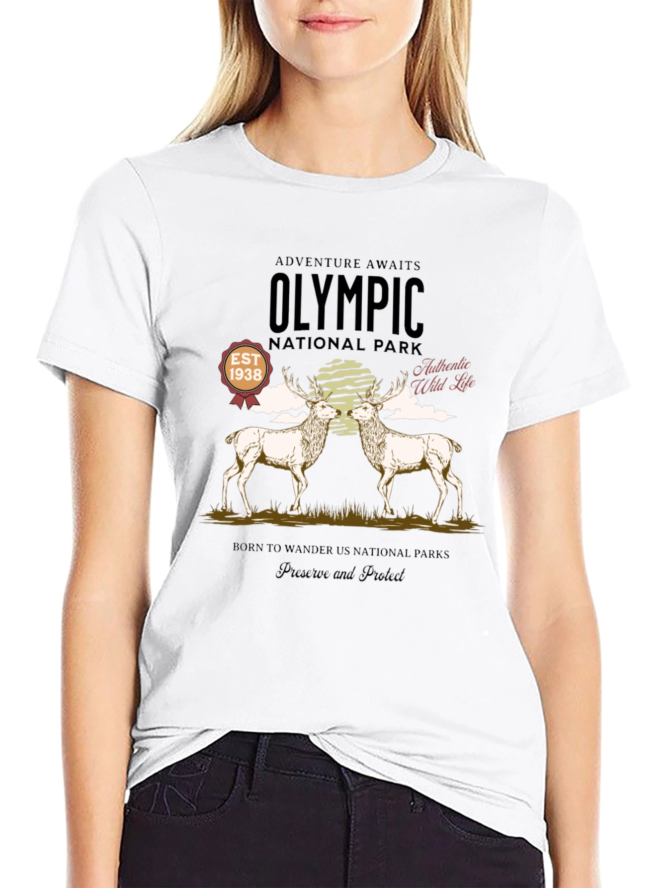 Olympic National Park T-Shirt - Adventure Awaits!
