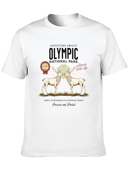 Olympic National Park T-Shirt - Adventure Awaits!